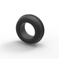 Diecast dune buggy front tire 4 Scale 1:25 - Thumbnail 9