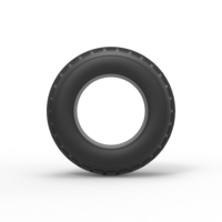 Diecast dune buggy front tire 5 Scale 1:25 - Thumbnail 5