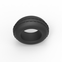 Diecast dune buggy front tire 5 Scale 1:25 - Thumbnail 6