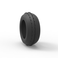 Diecast dune buggy front tire 5 Scale 1:25 - Thumbnail 8