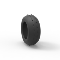 Diecast dune buggy front tire 6 Scale 1:25 - Thumbnail 8