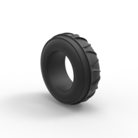 Diecast dune buggy front tire 7 Scale 1:25 - Thumbnail 9