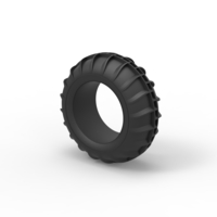 Diecast dune buggy front tire 9 Scale 1:25 - Thumbnail 7