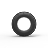 Diecast dune buggy front tire 11 Scale 1:25 - Thumbnail 5