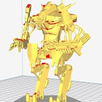 Small Robot Exo Suit Distrito 9 3D Printing 496162