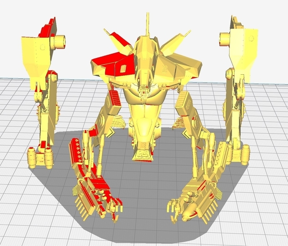 Robot Exo Suit Distrito 9 3D Print 496163