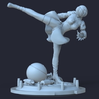 Small Nier 2B Automata 3D Printing 496185