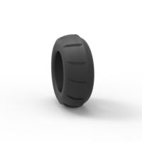 Diecast dune buggy front tire 12 Scale 1:25 - Thumbnail 8