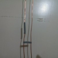 2m SlimJIM antenna by DU1ANV separators by YU1PXY - Thumbnail 3