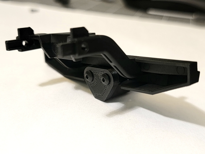 3D Printed Traxxas TRX4M raised hitch mount by Nick's Hobbies | Pinshape