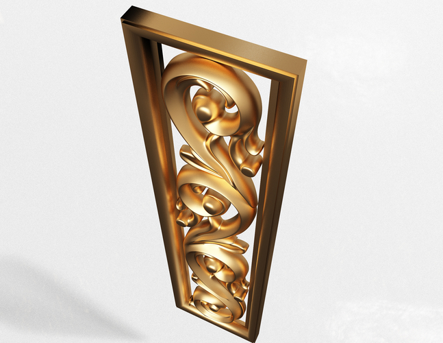 3D Decorative Panel 3D Print 496341