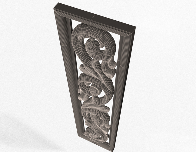 3D Decorative Panel 3D Print 496345