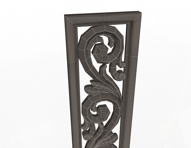 3D Decorative Panel 3D Print 496347