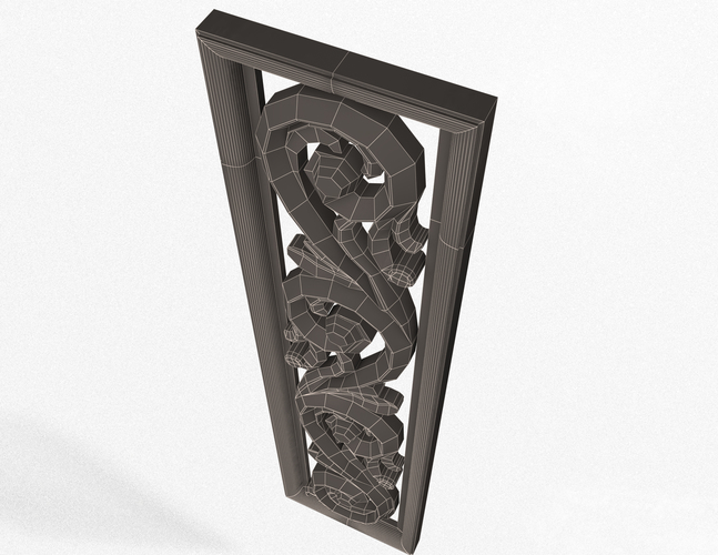 3D Decorative Panel 3D Print 496349