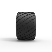 Diecast Monster Jam tire 20 Scale 1:25 - Thumbnail 4