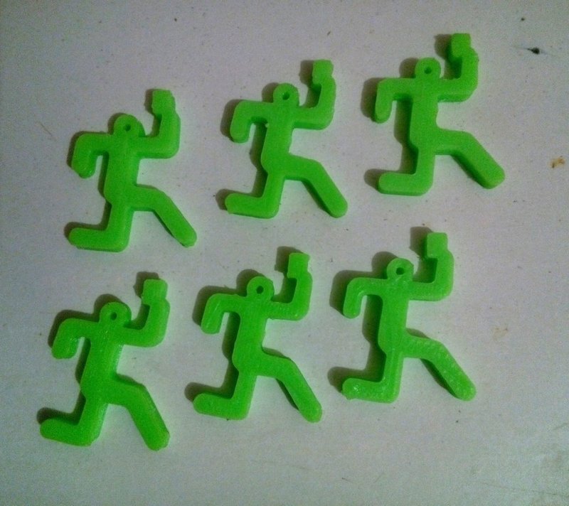Orienteering earrings