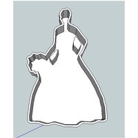 Princess cookie cutter - Thumbnail 2