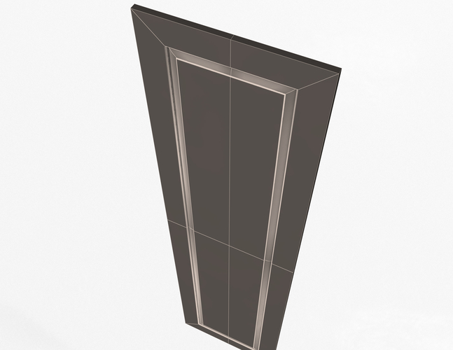 Wardrobe Door Classic 2 3D Print 496694