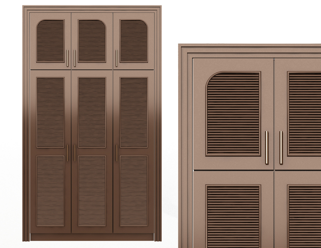 Blinds Wardrobe Door Classic 3 3D Print 496695