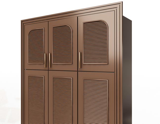 Blinds Wardrobe Door Classic 3 3D Print 496696