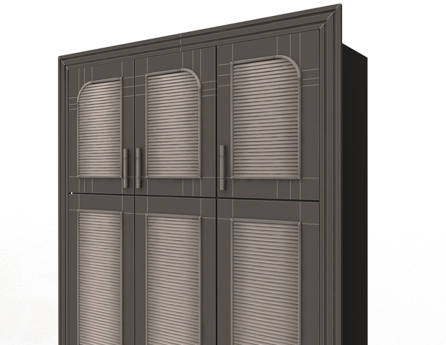 Blinds Wardrobe Door Classic 3 3D Print 496701