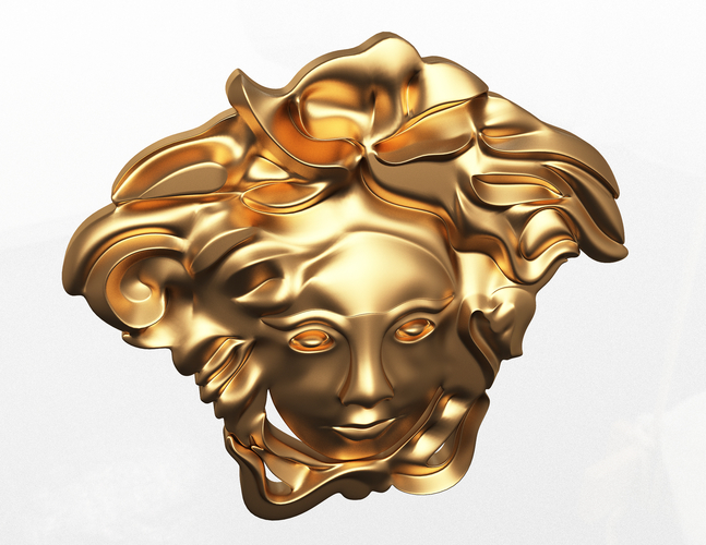 Versace Logo 3D Print 496714