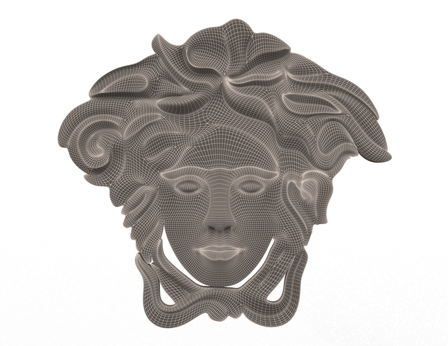 Versace Logo 3D Print 496718