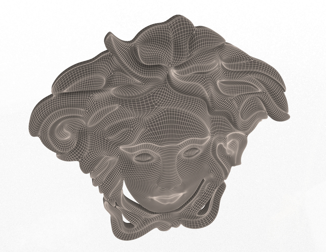 Versace Logo 3D Print 496719