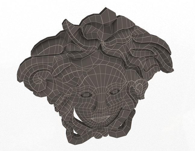 Versace Logo 3D model 3D printable