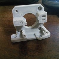 Small Flex Filament Bowden extruder variant 3D Printing 49678