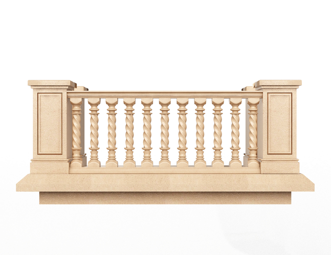 3D Printed Balcony 01 by xaqani ahmadov | Pinshape