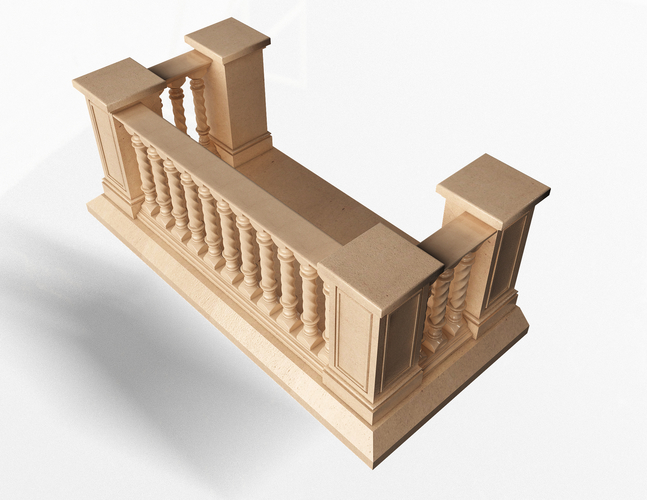 Balcony 01 3D Print 496834