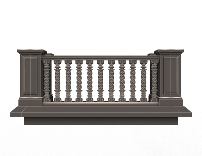 Balcony 01 3D Print 496841