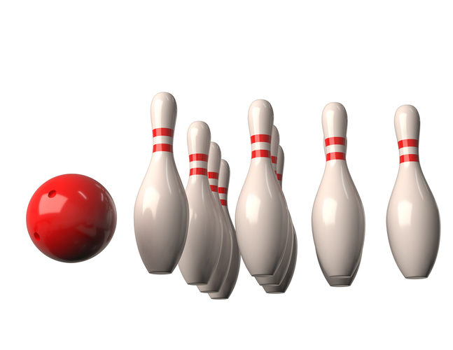 Bowling Ball and Pins 3D Print 496953