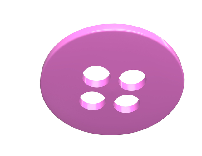 Button 3D Print 496978