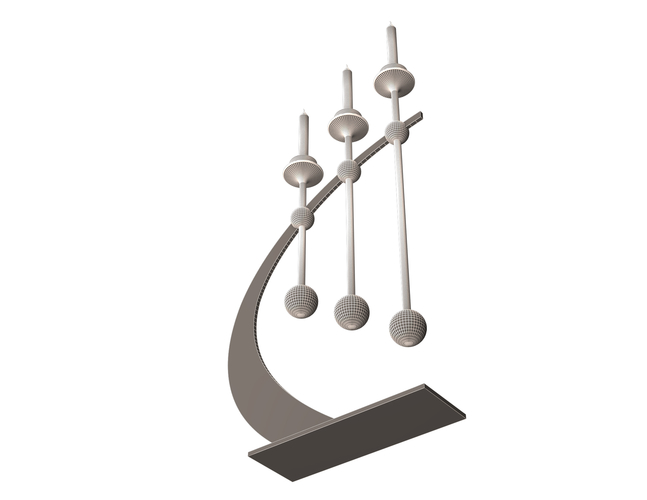 Candlesticks 3D Print 497009