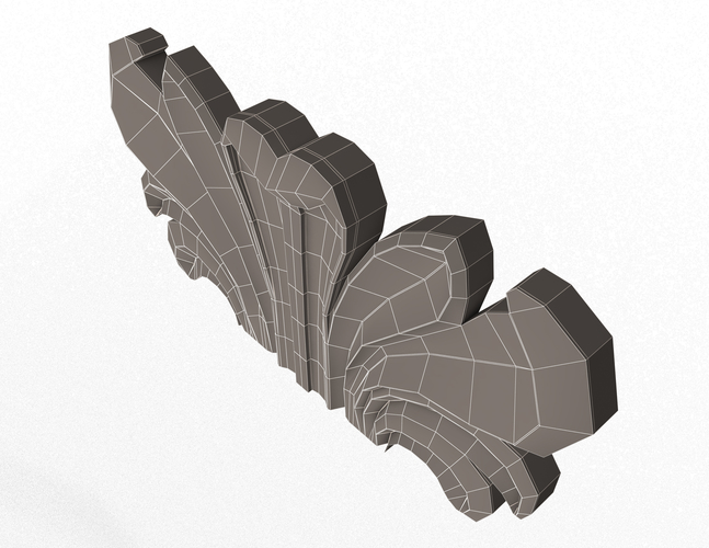 Carved Corbel 01 3D Print 497022