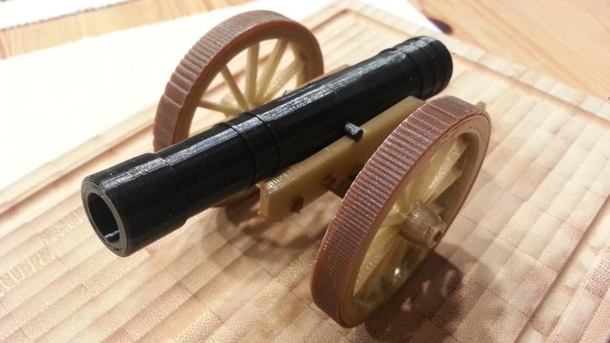 Historical Field Cannon 3D Print 49703