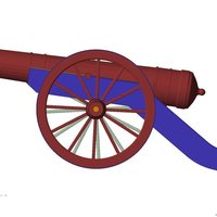 Historical Field Cannon - Thumbnail 6