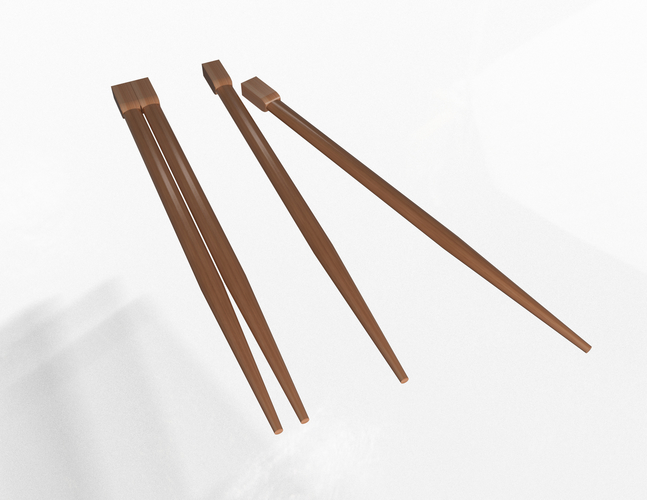 3D Printed Chopstick 02 by xaqani ahmadov