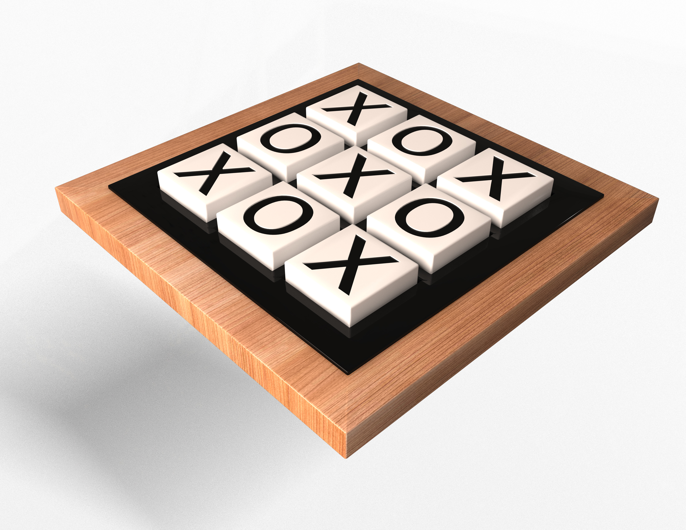 Free 3D file Tic-Tac-Toe Game ( X & 0) 🎲・3D printable design to