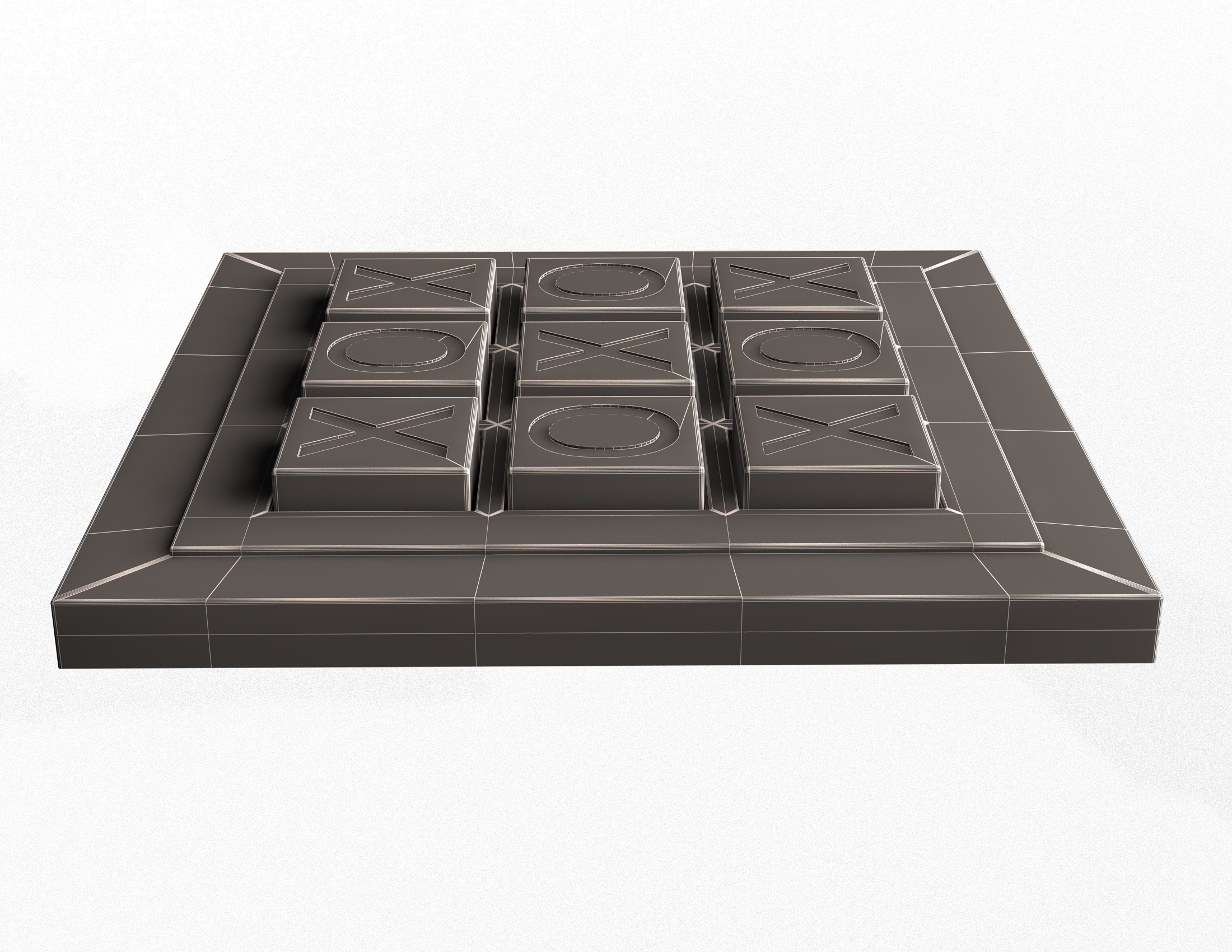 Free 3D file Tic-Tac-Toe Game ( X & 0) 🎲・3D printable design to