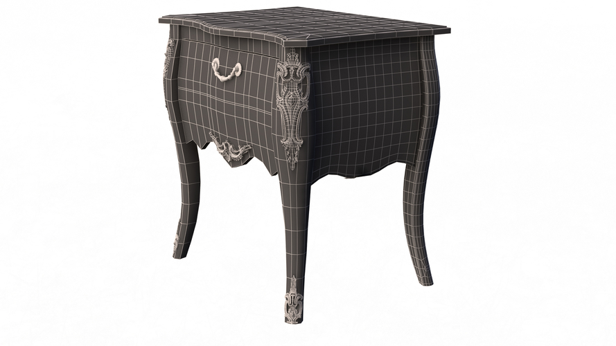 3D Printed End Table Bedroom Furniture Design Afaq Kiwi by xaqani ...
