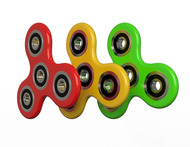 Fidget Spinner 3D Print 497535