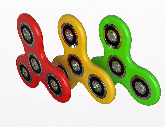 Fidget Spinner 3D Print 497538