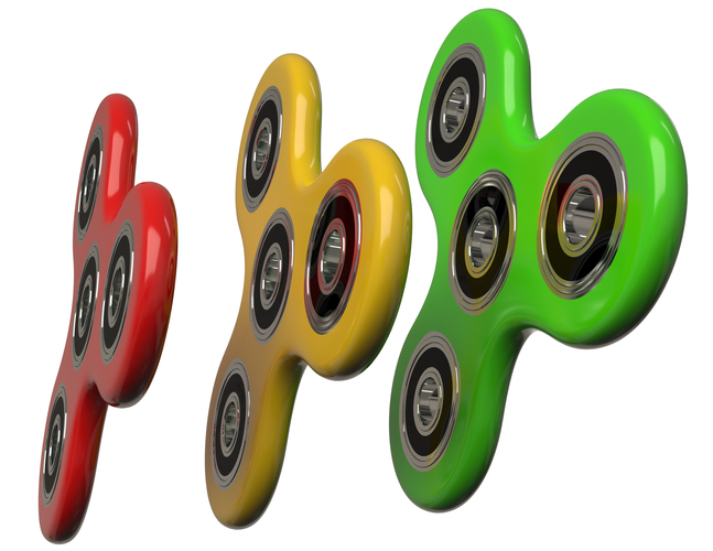 Fidget Spinner 3D Print 497539