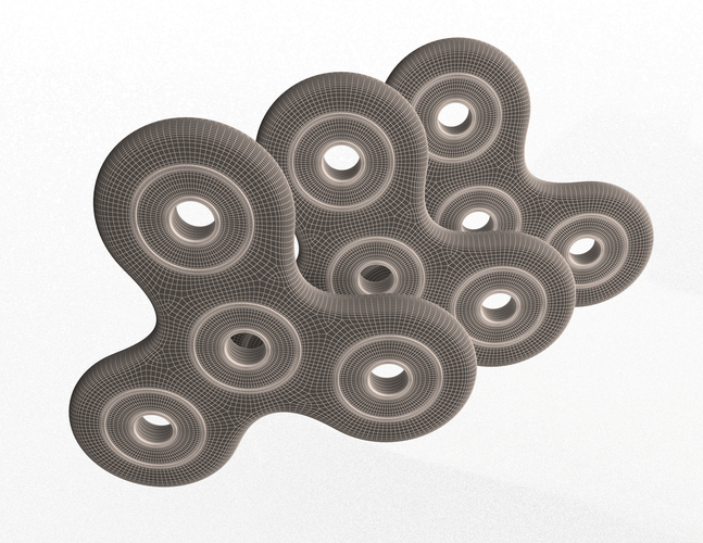 Fidget Spinner 3D Print 497541