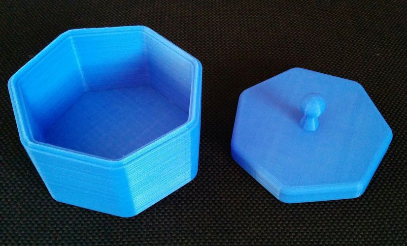 7-sided box with top 3D Print 49756