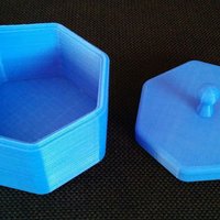 7-sided box with top - Thumbnail 1