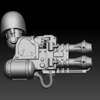 2 HANDS WITH AUTOCANNON REAPER AND WITH HEAVY FLAMER - Thumbnail 1